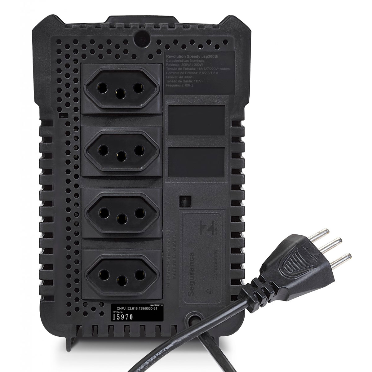 Estabilizador Revolution Speedy 300va Mon...