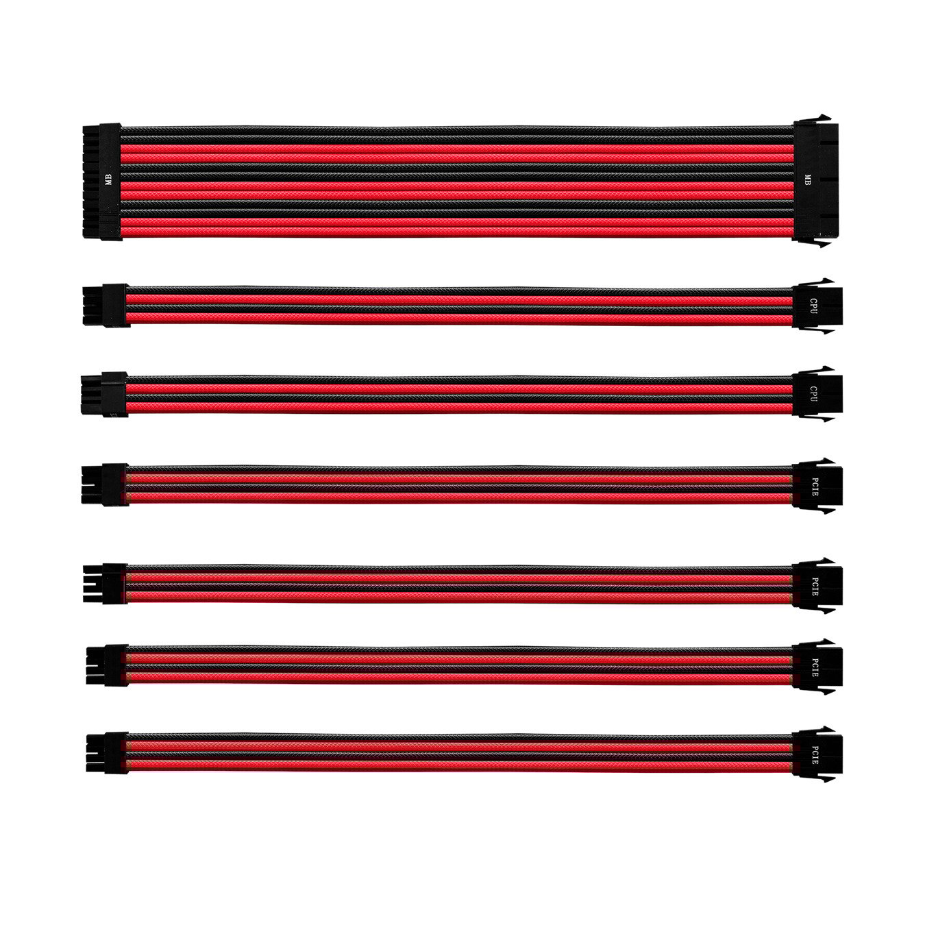 Kit De Cabo De Extensão Sleeved Psu 30 Cm...